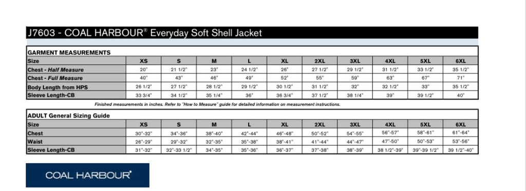 COAL HARBOUR SOFTSHELL JACKET